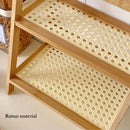 DecorBites™ Rattan 2-Tier Desktop Organizer Shelf