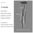 DecorBites™ Rectangular LED Chandelier for Modern Living Spaces