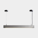 DecorBites™ Rectangular LED Pendant Light - Cement Grey Island Hanging for Dining Room - Simplicity in Design