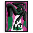 DecorBites™ Retro Abstract Canvas Print for Home Decor