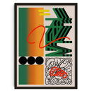 DecorBites™ Retro Abstract Canvas Print for Home Décor