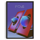 DecorBites™ Retro Abstract Canvas Print for Home Décor