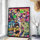 DecorBites™ Retro Anime JoJo Wall Posters for Decoration