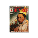 Retro comic hip hop singer canvas prints bedroom wall art