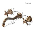DecorBites™ Retro Color Wall Mounted Bathroom Faucet
