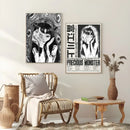 DecorBites™ Retro Cool Girl Poster for Home Decor