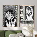 DecorBites™ Retro Cool Girl Poster for Home Decor