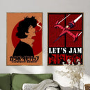 DecorBites™ Retro Cowboy Bebop Anime Poster for Home Decor
