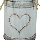 DecorBites™ Retro Floral Metal Vase Holder - Wedding Garden Style