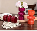 DecorBites™ Retro Glass Vase for DIY Flower Arrangements