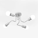 DecorBites™ Retro Industrial Wrought Iron Ceiling Light