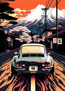 DecorBites™ Retro Japanese GTR Luxury Car Canvas Wall Art