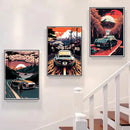 DecorBites™ Retro Japanese GTR Luxury Car Canvas Wall Art