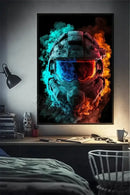 DecorBites™ Retro Monkey Gaming Room Wall Art Poster