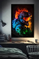 DecorBites™ Retro Monkey Gaming Room Wall Art Poster
