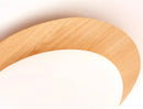 DecorBites™ Retro-Style Walnut Acrylic Ceiling Light
