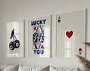DecorBites™ Retro Wall Art Posters Set - Funky Queen-themed Canvas Art