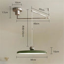 DecorBites™ Rotatable Nordic LED Pendant Light - Cream Iron Chandelier
