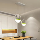 DecorBites™ Round Planter LED Chandelier