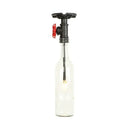 DecorBites™ Rustic Single Light Semi Flushmount with Glass Shade - Bottle Design