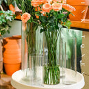 DecorBites™ Shatterproof Tall Transparent Acrylic Flower Vase