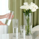 DecorBites™ Shatterproof Tall Transparent Acrylic Flower Vase