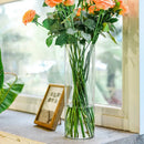 DecorBites™ Shatterproof Tall Transparent Acrylic Flower Vase