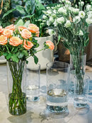 DecorBites™ Shatterproof Tall Transparent Acrylic Flower Vase