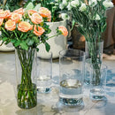 DecorBites™ Shatterproof Tall Transparent Acrylic Flower Vase