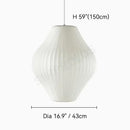 DecorBites™ Silk LED Pendant Lamp - Modern Designer Lighting