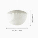 DecorBites™ Silk LED Pendant Lamp - Modern Designer Lighting