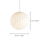 DecorBites™ Silk LED Pendant Lamp - Modern Designer Lighting