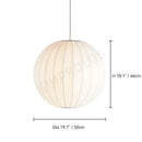 DecorBites™ Silk LED Pendant Lamp - Modern Designer Lighting