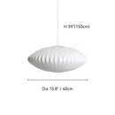DecorBites™ Silk LED Pendant Lamp - Modern Designer Lighting