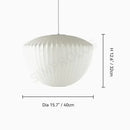 DecorBites™ Silk LED Pendant Lamp - Modern Designer Lighting