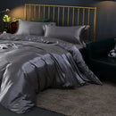 DecorBites™ Silk Luxury Bedding Set - King Queen Twin Size