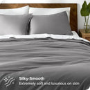 DecorBites™ Silky Cooling Duvet Cover Set, 3pcs Full/Queen/King