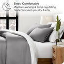 DecorBites™ Silky Cooling Duvet Cover Set, 3pcs Full/Queen/King