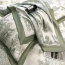 DecorBites™ Silky Eucalyptus Fiber Bedding Set - Forest Leopard