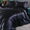 DecorBites™ Silky Mulberry Silk Bedding Set Queen King Size