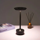 Retro metallic simple charging led desk lamp for restaurant or bedroom