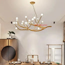 DecorBites™ Simulation Iron Tree Branch Bubble Chandelier