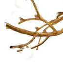 DecorBites™ Simulation Iron Tree Branch Bubble Chandelier
