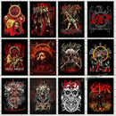 DecorBites™ Slayer Heavy Metal Band Album Poster Canvas Art