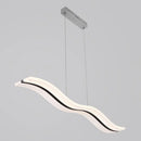 DecorBites™ Sleek Acrylic LED Pendant Light Fixture - Island Lighting for Chic Dining Ambiance