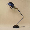 DecorBites™ Sleek Black Metallic Dome LED Table Light - Simplicity Single-Bulb Nightstand Lighting for Bedrooms