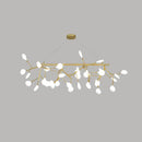 DecorBites™ Sleek Firefly LED Dining Room Pendant Light with Opal Glass - Minimalist Island Chandelier