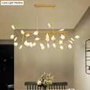 DecorBites™ Sleek Firefly LED Dining Room Pendant Light with Opal Glass - Minimalist Island Chandelier