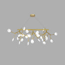 DecorBites™ Sleek Firefly LED Dining Room Pendant Light with Opal Glass - Minimalist Island Chandelier