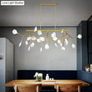 DecorBites™ Sleek Firefly LED Dining Room Pendant Light with Opal Glass - Minimalist Island Chandelier